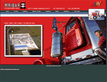 Tablet Screenshot of hribarcorp.com